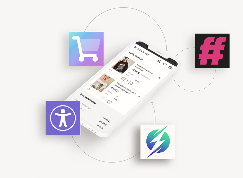 Mobile view of Medicine e-commerce store checkout