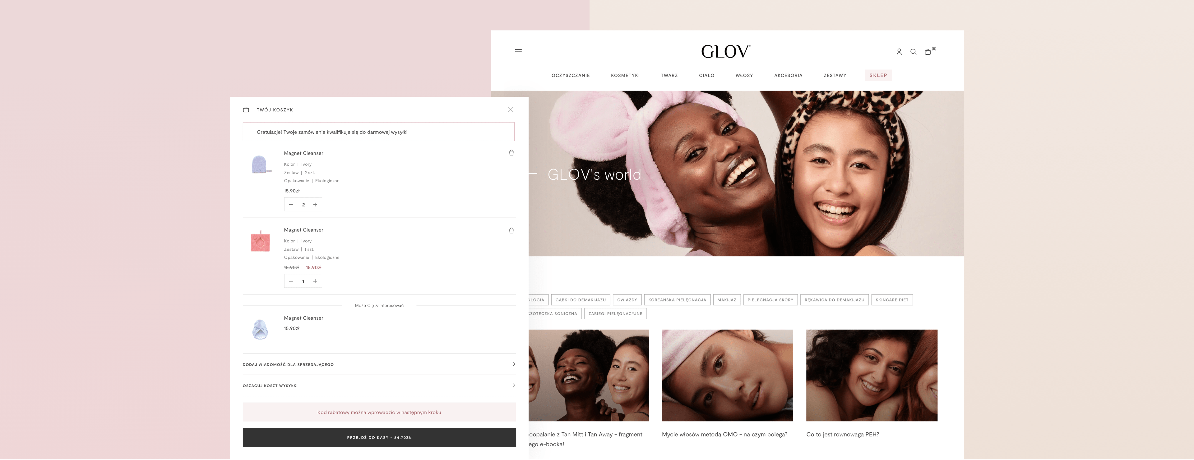 Glov project by WeCanFly agency
