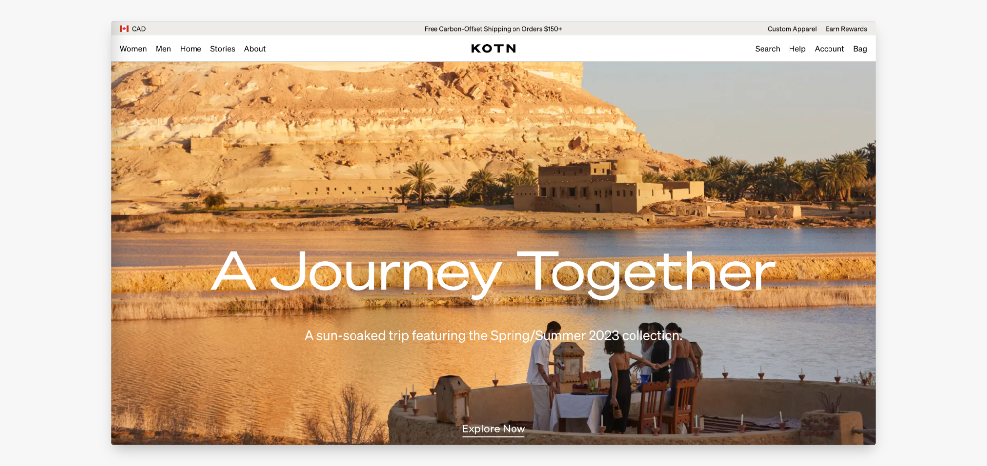 Kotn website