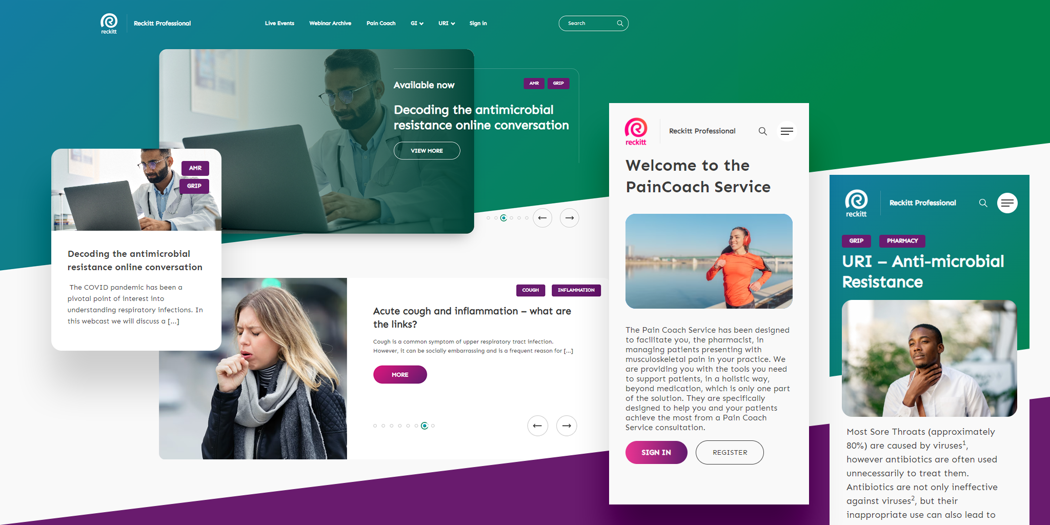reckitt professional website