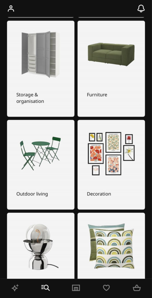 ikea mobile app as an example of good ux for products